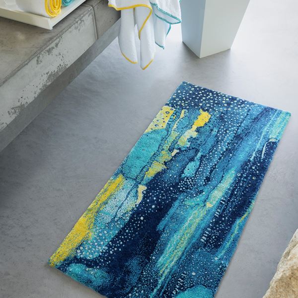 Nereo Bath Mat - Lagoon